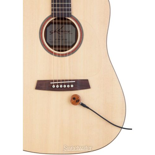  KNA UP-2 Piezo Pickup with Detachable Cable - Natural