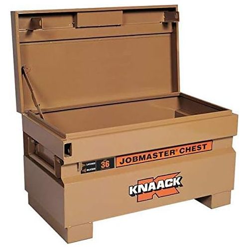  KNAACK Jobmaster Jobsite Tool Box, 16H, 36W, 19D, Tan