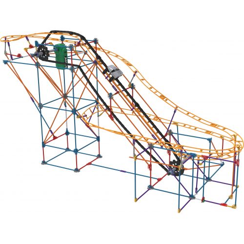 케이넥스 KNEX Thrill Rides  Panther Attack Roller Coaster 690 Piece Building Set