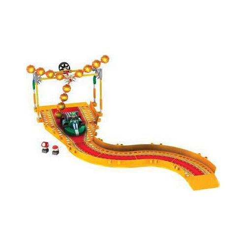 케이넥스 KNEX Super Mario Mario Kart Wii Luigi vs. Fire Cogs Set