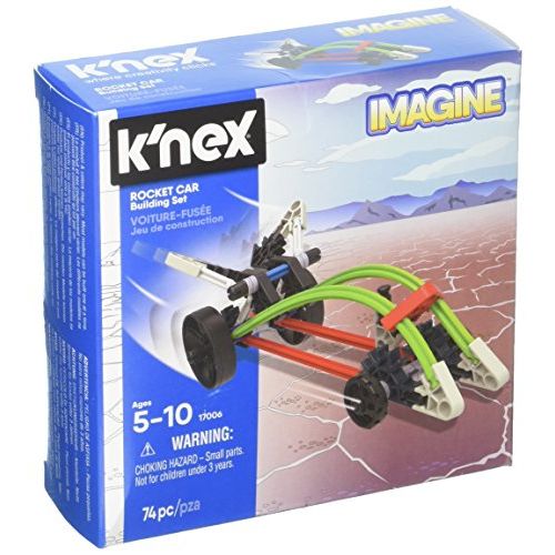 케이넥스 KNEX - Rocket Car Building Set 74 Pieces For Ages 5+ Construction Education Toy