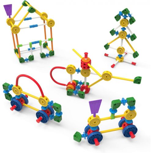 케이넥스 KNEX TINKERTOY - Classic Building Tin - 100 Parts - Collectible Tin - Ages 3+