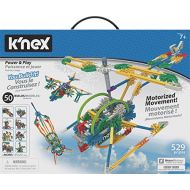 KNEX Imagine a€“ Power and Play Motorized Building Set a€“ 529 Pieces a€“ Ages 7 and Up a€“ Construction Educational Toy