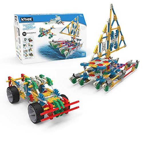 케이넥스 KNEX 70 Model Building Set - 705 Pieces - Ages 7+ Engineering Education Toy (Amazon Exclusive)