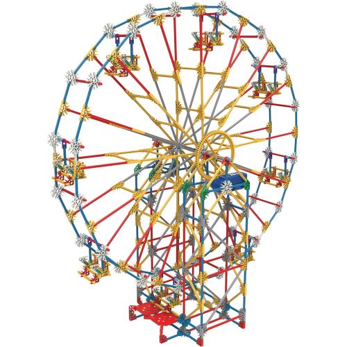 케이넥스 KNEX Thrill Rides - 3-in-1 Classic Amusement Park Building Set, Multicolor