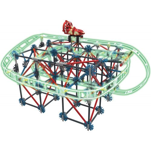 케이넥스 KNEX Thrill Rides  Web Weaver Roller Coaster Building Set  439 Pieces  Ages 9 and Up  Construction Educational Toy