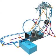 KNEX Thrill Rides - Tabletop Thrills Shark Attack Roller Coaster Building Set - Ages 7+