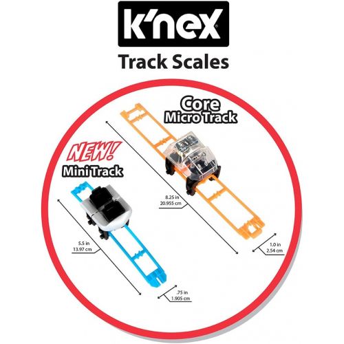 케이넥스 KNEX Thrill Rides - Tabletop Thrills Shark Attack Roller Coaster Building Set - Ages 7+