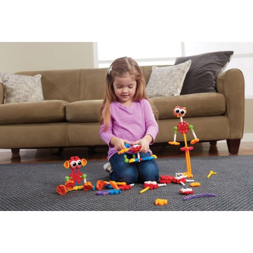 케이넥스 KNEX KID K’NEX  Zoo Friends Building Set  55 Pieces  Ages 3 and Up  Preschool Educational Toy (Amazon Exclusive)