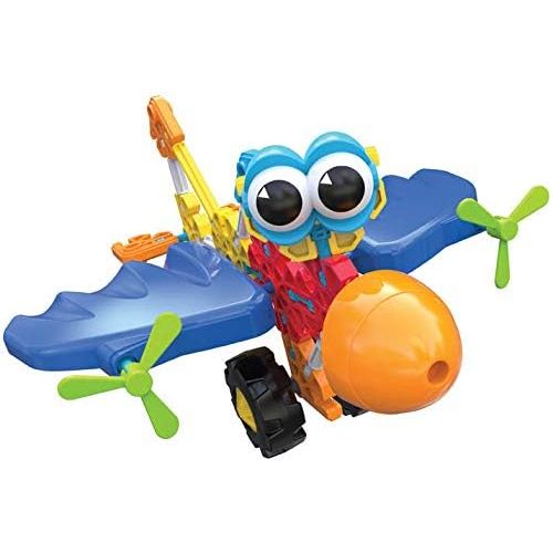 케이넥스 [아마존베스트]KNEX Kid Wings & Wheels Building Set - 65 Pieces - Ages 3+ - Preschool Educational Toy