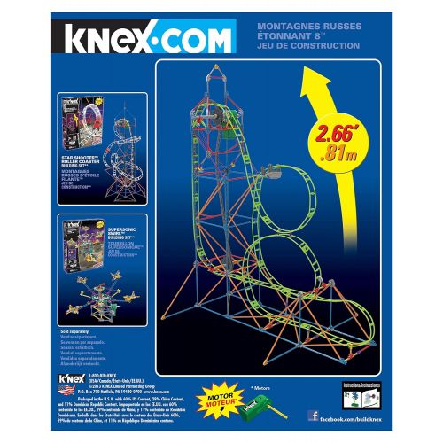 케이넥스 KNEX Amazin 8 Roller Coaster Building Set(Discontinued by manufacturer)