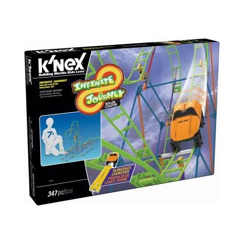 케이넥스 KNEX Knex Limited Partnership Group 15407 Infinite Journey Roller Coaster Building Set - Quantity 3