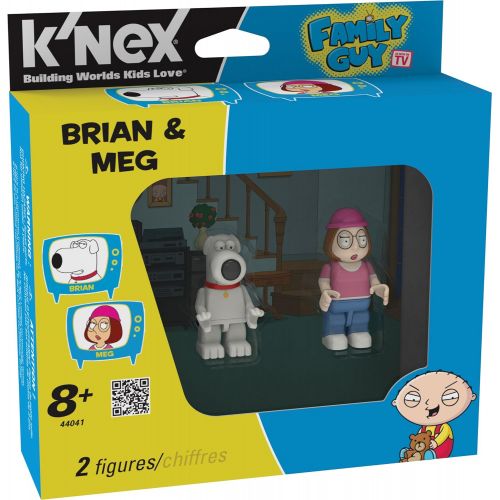 케이넥스 KNEX Knex Family Guy-Brian and Meg Buildable Figures