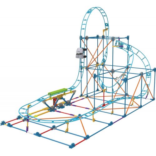 케이넥스 KNEX Crossfire Chaos Roller Coaster Building Set Amazon Exclusive