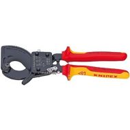 KNIPEX Ratcheting Cable Cut-1000V Insulated