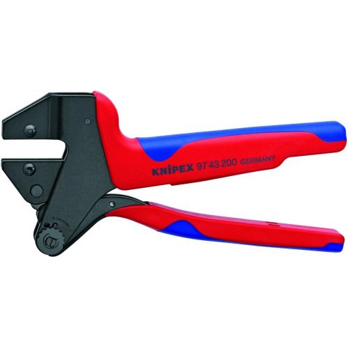  KNIPEX Tools 97 43 200 Crimp Master System Pliers for Exchangeable Crimp Profiles