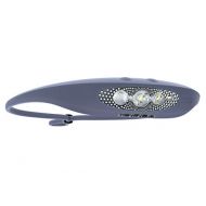 KNOG Bilby 400 Lumen Headlamp - Rechargeable Silicone Head Light w/ 7 Light Modes - Ultralight, IP67 Waterproof