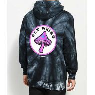 KNOW BAD DAZE Know Bad Daze Get Weird Black Tie Dye Hoodie