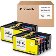 KNOWINK Compatible Ink Cartridge Replacement for HP 950XL 951XL 950 XL 951 XL to use with Officejet Pro 8600 8610 8620 8630 8100 8615 8660 276dw 251dw (2 Black 2 Cyan 2 Magenta 2 Y