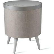 Koble Zain Side Table with Speaker and Subwoofer ? White Top