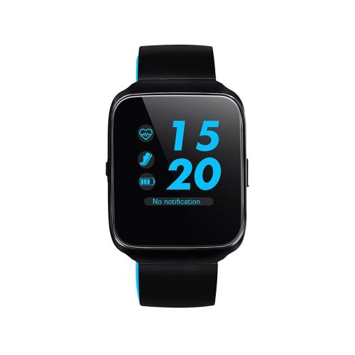  KOBWA MTK2502 Bluetooth 4.0 Smart Watch with Heart Rate Monitor,Blood Pressure Monitoring, Sleep Monitoring, Anti-lost, Music Player, Etc Functions for IPhone and Android Phones