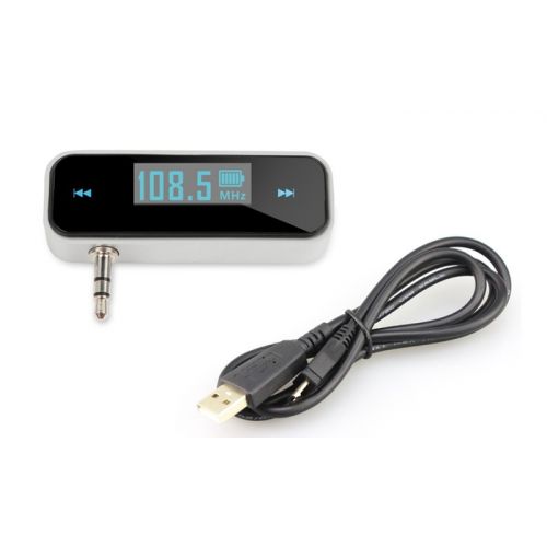  KOCASO Universal Wireless FM Radio Transmitter for Phone or MP3 Player