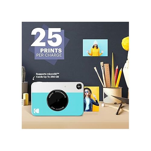  KODAK Printomatic Digital Instant Print Camera - Full Color Prints On ZINK 2x3