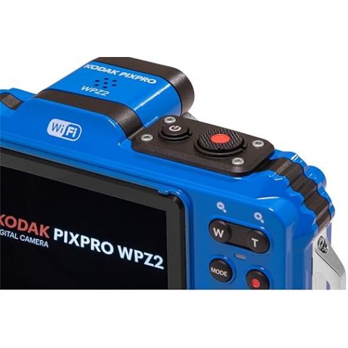  KODAK PIXPRO WPZ2 Rugged Waterproof Shockproof Dustproof WiFi Digital Camera 16MP 4X Optical Zoom 1080P Full HD Video Vlogging Camera 2.7