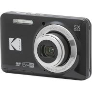 KODAK PIXPRO FZ55-BK 16MP CMOS Sensor Digital Camera 5X Optical Zoom 28mm Wide Angle 1080P Full HD Video 2.7