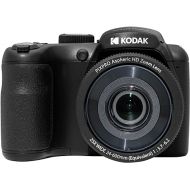 KODAK PIXPRO AZ255-BK 16MP Digital Camera 25X Optical Zoom 24mm Wide Angle Lens Optical Image Stabilization 1080P Full HD Video 3