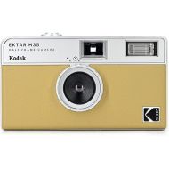 KODAK EKTAR H35 Half Frame Film Camera, 35mm, Reusable, Focus-Free, Lightweight, Easy-to-Use (Sand) (Film & AAA Battery are not Included)