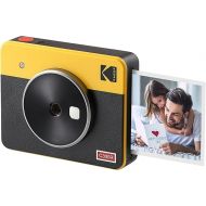 KODAK Mini Shot 3 Retro 4PASS 2-in-1 Instant Digital Camera and Photo Printer (3x3 inches)