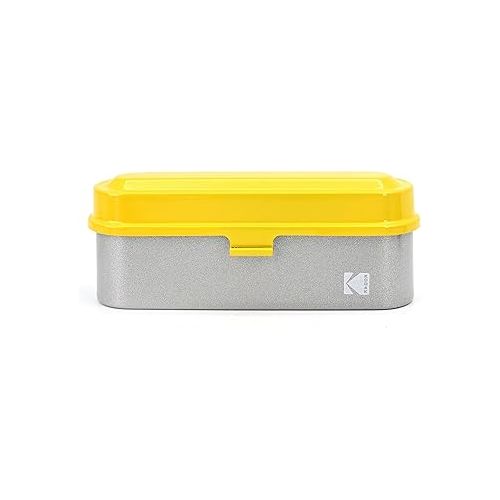  KODAK Film Case - for 5 Rolls of 35mm Films - Compact, Retro Steel Case to Sort and Safeguard Film Rolls (Film is not Included)