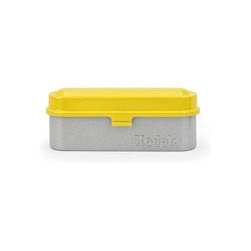  KODAK Film Case - for 5 Rolls of 35mm Films - Compact, Retro Steel Case to Sort and Safeguard Film Rolls (Film is not Included)