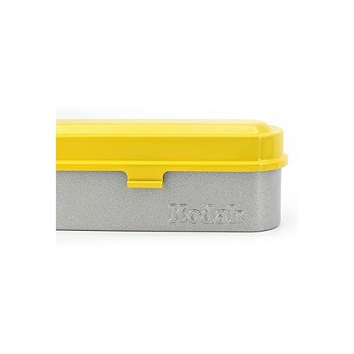  KODAK Film Case - for 5 Rolls of 35mm Films - Compact, Retro Steel Case to Sort and Safeguard Film Rolls (Film is not Included)