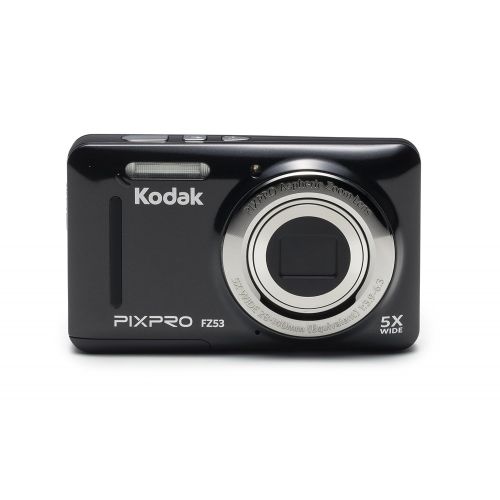  Kodak PIXPRO Friendly Zoom FZ53-BK 16MP Digital Camera with 5X Optical Zoom and 2.7 LCD Screen (Black)