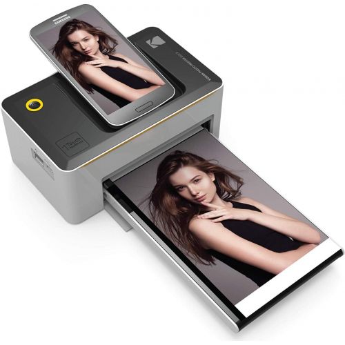  Kodak Dock & Wi-Fi Portable 4x6” Instant Photo Printer, Premium Quality Full Color Prints - Compatible w/iOS & Android Devices