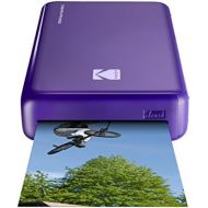 [아마존베스트]Kodak Mini 2 HD Wireless Portable Mobile Instant Photo Printer, Print Social Media Photos, Premium Quality Full Color Prints  Compatible w/iOS & Android Devices (Purple)