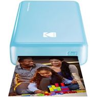 [아마존베스트]Kodak Mini 2 HD Wireless Portable Mobile Instant Photo Printer, Print Social Media Photos, Premium Quality Full Color Prints  Compatible w/iOS & Android Devices (Blue)
