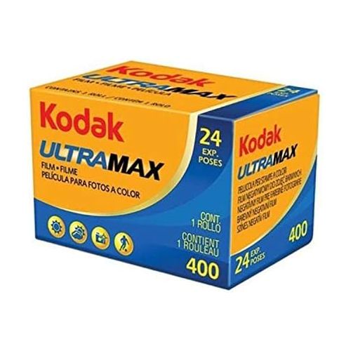  Kodak Ultramax 400 Color Negative Film (ISO 400) 35mm 24-Exposures - 2 Pack (2 Items)