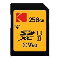 Kodak 256GB UHS-II U3 V60 Ultra Pro SDXC Memory Card