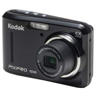 Kodak PIXPRO Friendly Zoom FZ43-BK 16MP Digital Camera with 4X Optical Zoom and 2.7 LCD Screen (Black)