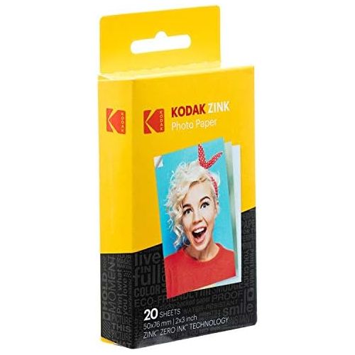  KODAK Smile Instant Digital Printer (Green) Soft Case Kit