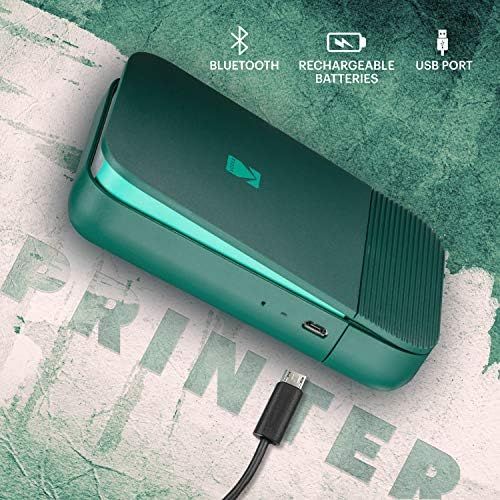  KODAK Smile Instant Digital Printer (Green) Soft Case Kit