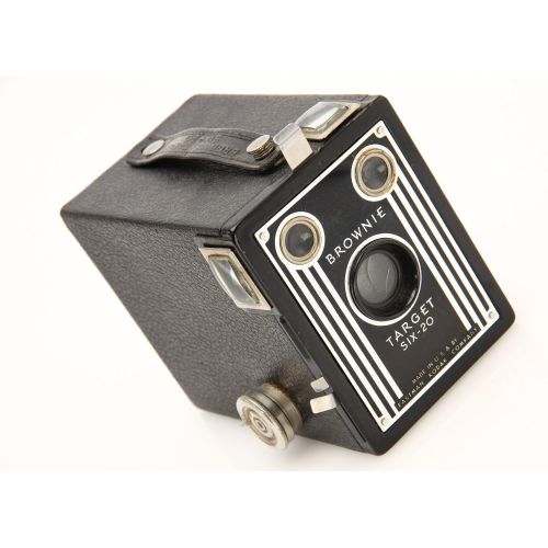 Vintage Kodak Brownie Target Six-20 Art Deco Box Camera
