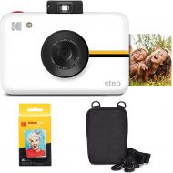 Kodak Step Instant Camera with 10MP Image Sensor (White) Go Bundle