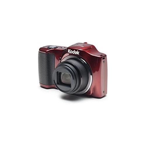  Kodak PIXPRO Friendly Zoom FZ152-RD 16MP Digital Camera with 15X Optical Zoom and 3 LCD (Red)