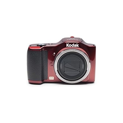  Kodak PIXPRO Friendly Zoom FZ152-RD 16MP Digital Camera with 15X Optical Zoom and 3 LCD (Red)