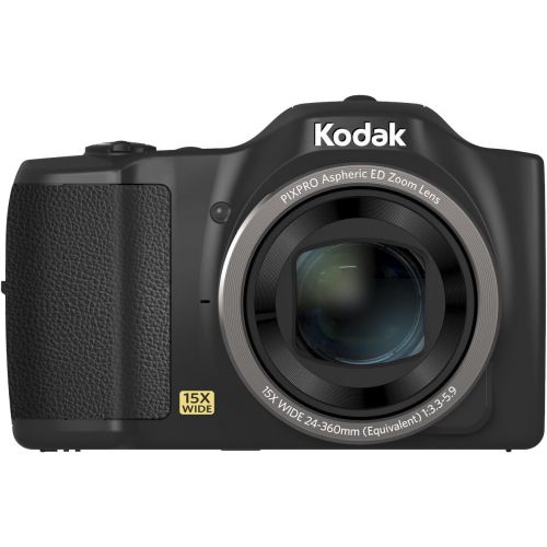  KODAK 16 Friendly Zoom Fz152 with 3 LCD, Black (FZ152-BK)