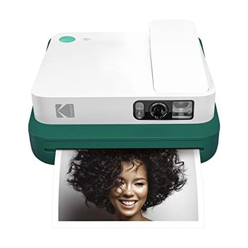  KODAK Smile Classic Digital Instant Camera with Bluetooth (Green) Starter Kit